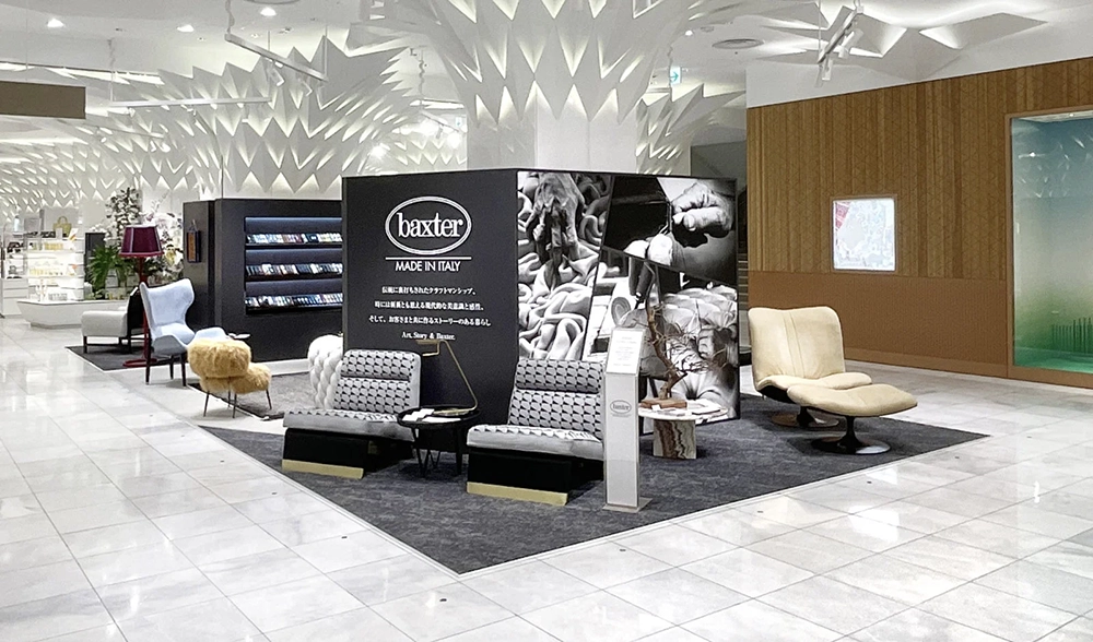 日本橋三越本店　ポップアップストア|Baxter Japanさま