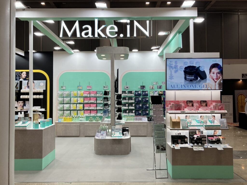 コスメウィーク東京 展示会ブースデザイン実績