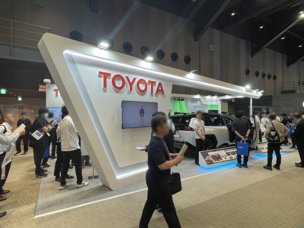 人と車のテクノロジー展　展示会の様子