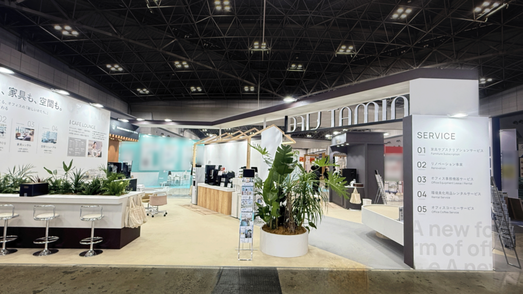 展示会ブースデザイン　施工実績